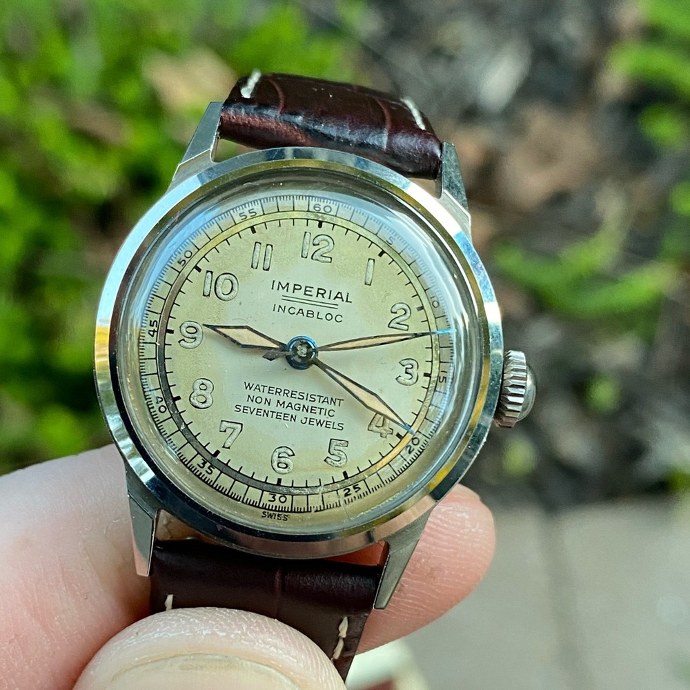NOS 1944 Imperial Swiss Watch - Picture 9 of 17
